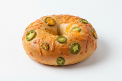 Cheddar Jalapeño Bagel