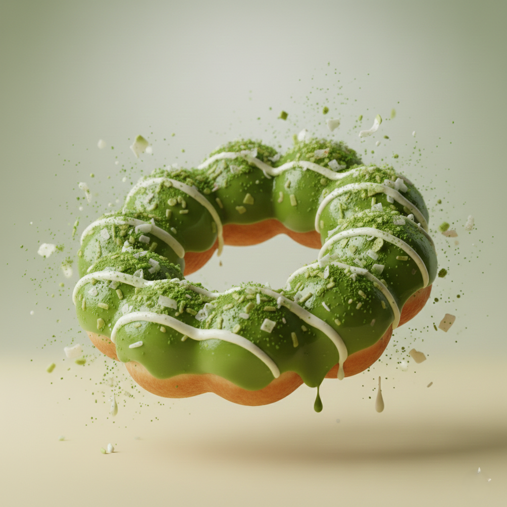 Matcha Mochi Donut