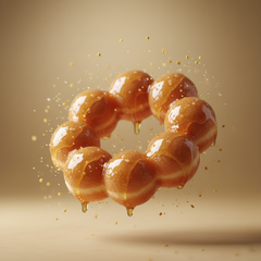 Honey Glazed Mochi Donut