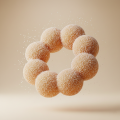 Classic Sugar Mochi Donut