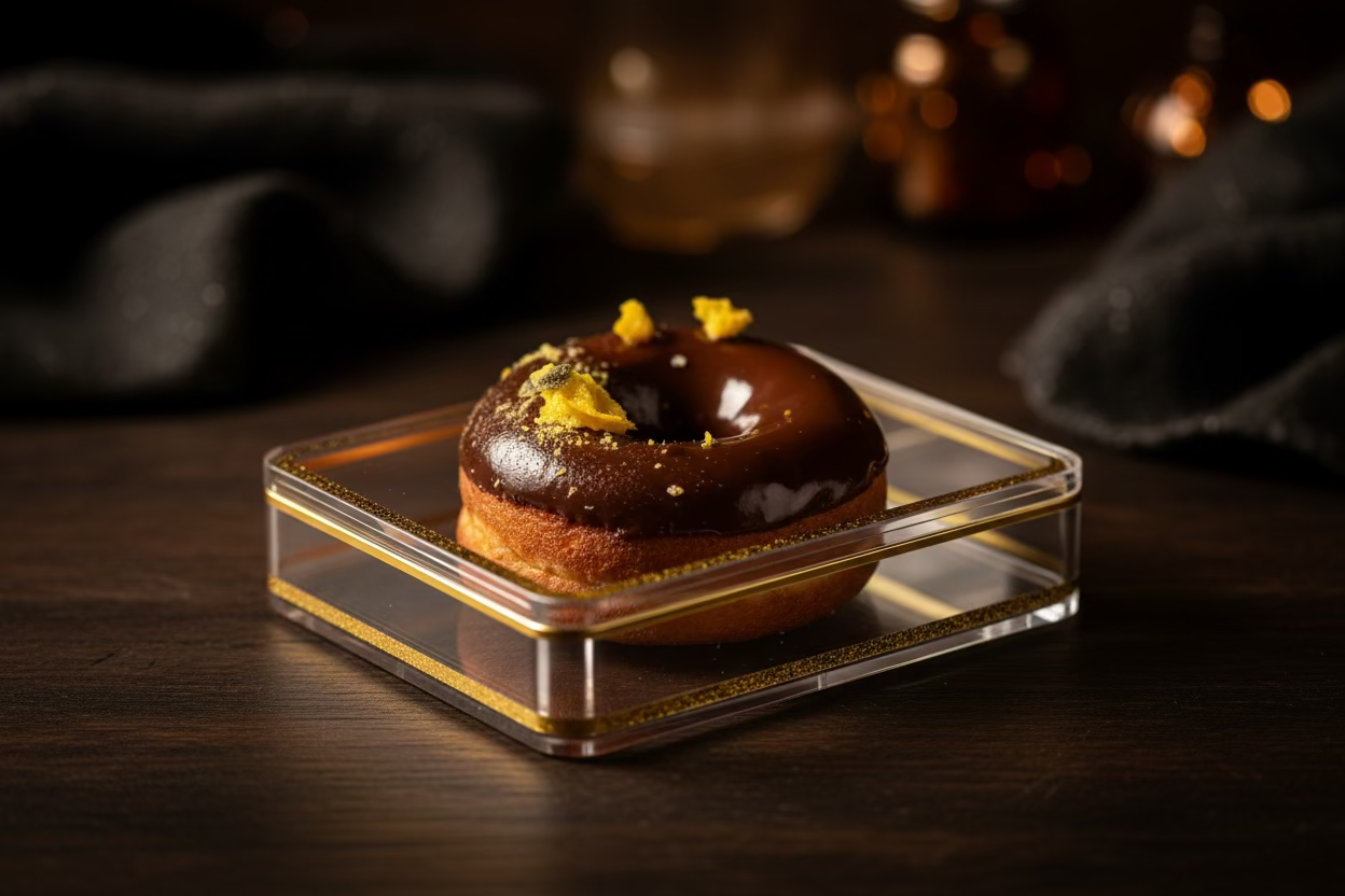 Chocolate Mochi Donut