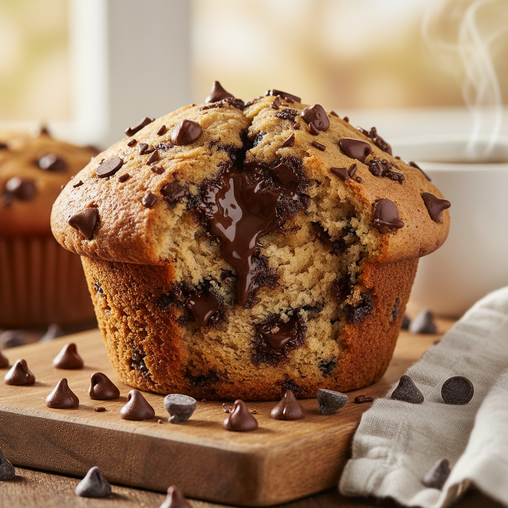 Chocolate Chip Jumbo Muffin