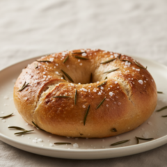 Atlantic Sea Salt Rosemary Bagel