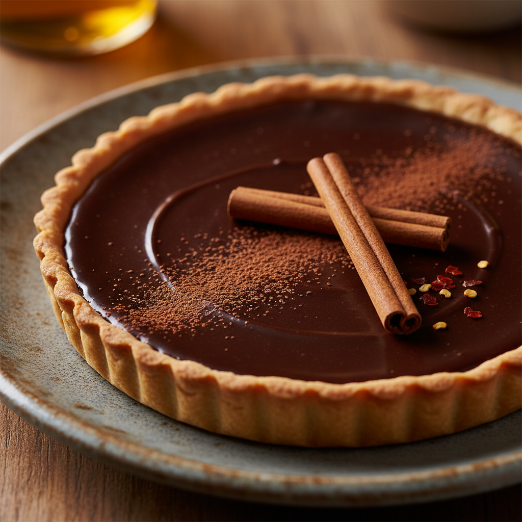 Mexican Chocolate Tart