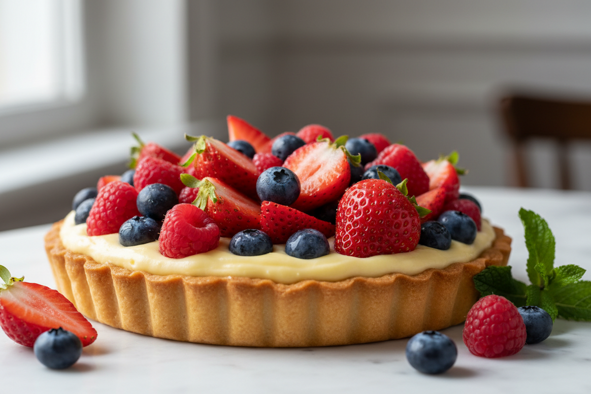 Mixed Berries Fruit Tart
